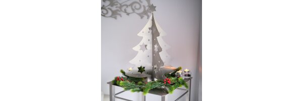 Edelstahl Weihnachtsdeko