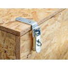HETTICH Kistenverschluss, 70 x 25mm, Stahl verzinkt, 10 Stück