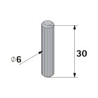 HETTICH Holzdübel, Ø 6 x 30mm, Holz, Buche natur, 150 Stück