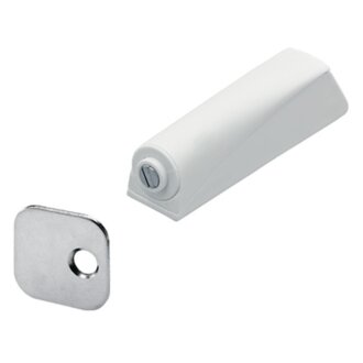 HETTICH Türöffner P2O mit Magnet zum Anschrauben, weiß, 2 Stück