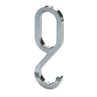 HETTICH Kleiderhaken für Schrankrohre, Ø 15 / 30 mm, verchromt, 4 Stück