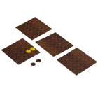 HETTICH Möbelpflaster, Ø 14 mm, Walnuss...