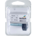 Bodenausgleichsschraube M8 x 25 mm 2 Stück