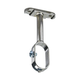 HETTICH Schrankrohrmittellager mit Schraube, Ø 15 x 30mm, verchromt