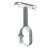 HETTICH Schrankrohrmittellager mit Schraube, Ø 15 x 30mm, Zinkdruckguss, weiß