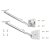 Hettich Universal-Klappenbeschlag, 180mm, 1 Set