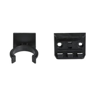 Hettich Clips für Sockelverstellfuß, 25 mm, Kunststoff, schwarz, 4 Stück