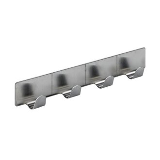Hettich Hakenleiste 4 Haken, selbstklebend