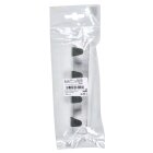 HETTICH Hakenleiste, 4 Haken, selbstklebend, 160 x 31 x 20 mm, Edelstahl-Optik