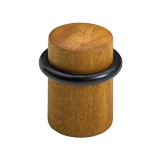 Hettich Türstopper, Ø 26/34 x 45 mm, Holz dunkel