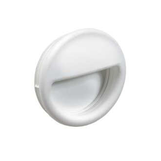 HETTICH Einlassgriff, Ø 53,5mm, Kunststoff, weiß