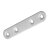 HETTICH Verbindungsblech, 80 x 15mm, weiß, 25 Stück
