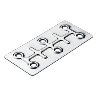 HETTICH Verbindungsblech, 40 x 86 mm, Stahl verzinkt