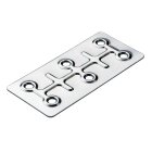 HETTICH Verbindungsblech, 40 x 86 mm, Stahl verzinkt