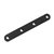 Verbindungsblech 120mm schwarz