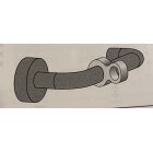 HETTICH Anschlagpuffer für Türklinken, 24 x 44 x 11,5mm, Kunststoff, transparent