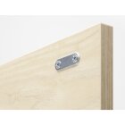 HETTICH Magnetschnäpper, 2 kg, 35 x 15 mm, braun, 50 Stück