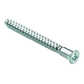 HETTICH Verbindungsschraube, 4,9 x 40 mm, Stahl verzinkt, 100 Stück