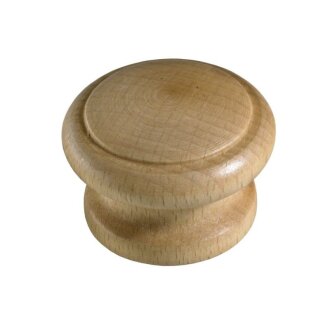 Möbelknopf Buche lackiert Ø 44 mm