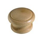 Möbelknopf Buche lackiert Ø 44 mm