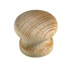 Hettich Möbelknopf, Kiefer roh, Ø 35 mm