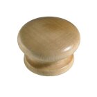 Möbelknopf Buche lackiert Ø 44 mm