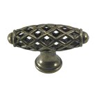 Hettich Möbelknopf, 58 x 20 x 38 mm, Zinkdruckguss...