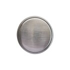 HETTICH Möbelknopf, Ø 32mm, Zinkdruckguss, Edelstahl-Optik