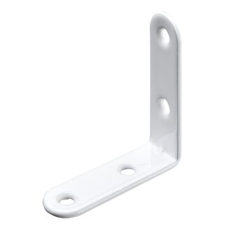 HETTICH Stuhlwinkel, 50 x 50 x 15mm, weiß, 25 Stück