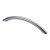 Möbelgriff Stahl Aluminium-Optik BA128