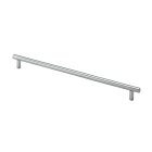 Hettich Möbelgriff, Stahl, Aluminium-Optik, BA 320 mm