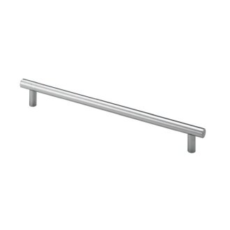 Hettich Möbelgriff, Stahl, Aluminium-Optik, BA 224 mm