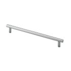 Hettich Möbelgriff, Stahl, Aluminium-Optik, BA 224 mm