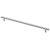 Hettich Möbelgriff, Stahl, Edelstahl-Optik, BA 320 mm