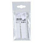 HETTICH Unterlegkeil zum Abknipsen, 8 x 20 x 100 mm, Kunststoff, weiß, 4 Stück