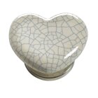 HETTICH Möbelknopf Herz, 45 x 38 x 20 mm, Keramik,...