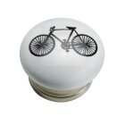 Hettich Möbelknopf Fahrrad, Ø 40mm, Porzellan...