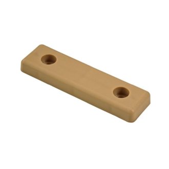 Möbelgleiter zum Anschrauben, beige, 8 Stück