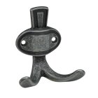 Hettich Mantelhaken, 68 x 76 x 45 mm, silberfarben