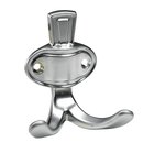 Mantelhaken Aluminium-Optik 68 x 76 x 45mm
