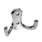 Mantelhaken verchromt 80 x 47 x 29mm