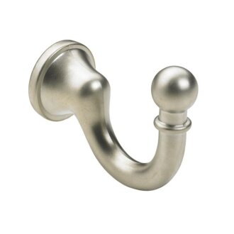 HETTICH Mantelhaken, Zinkdruckguss vernickelt 20 x 36 x 43 mm