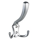 HETTICH Hut/Mantelhaken, Zinkdruckguss, Aluminium Optik,...