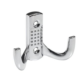 Mantelhaken verchromt 78 x 57 x 31mm