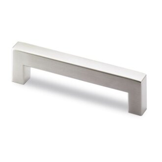 HETTICH Möbelgriff, BA96 mm, Edelstahl, gebürstet, 111x14x40 mm
