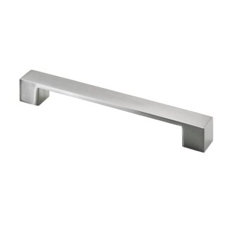 HETTICH Möbelgriff, Zinkdruckguss, Edelstahl-Optik, BA 160mm