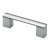 Hettich Möbelgriff, Aluminium eloxiert, BA 96 mm