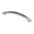 HETTICH Möbelgriff, Zinkdruckguss vernickelt, BA128mm