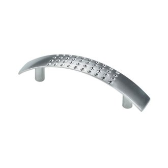 Griff Zinkdruckguss Aluminium-Optik BA 64mm