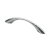 HETTICH Griff, Zinkdruckguss, Aluminium-Optik, BA 96mm
